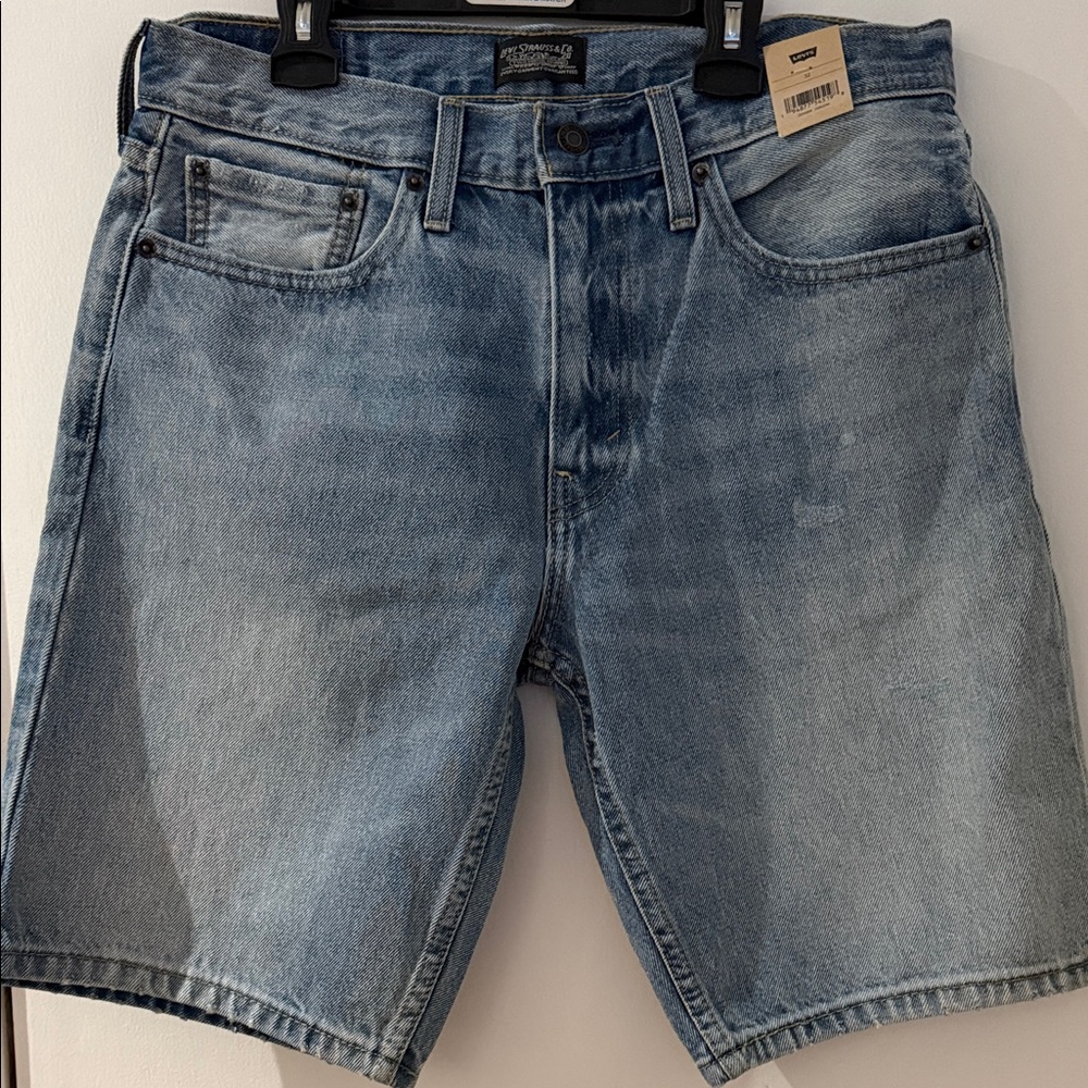 Levi's Men's Denim Shorts in Light Blue